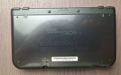New Nintendo 3DS XL Metallic Black Console w/ Accessories Region Free Bottom IPS